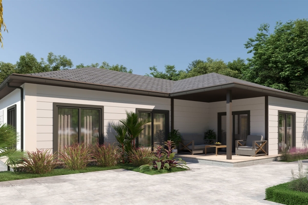 High quality steel house Treasure 162 m²