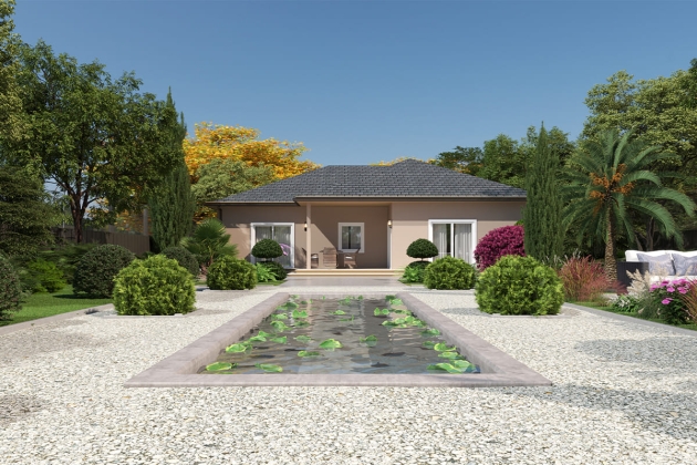 Stylish and durable steel house Grandeur 162 m²