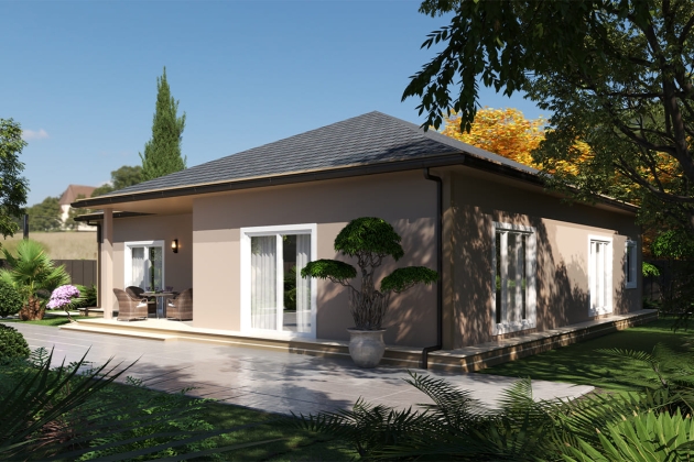 Aesthetic and robust steel house Grandeur 162 m²