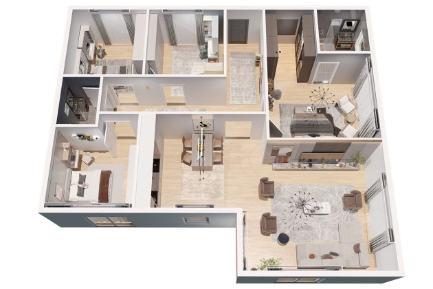 A house that stands out with its architecture Grandeur 162 m²