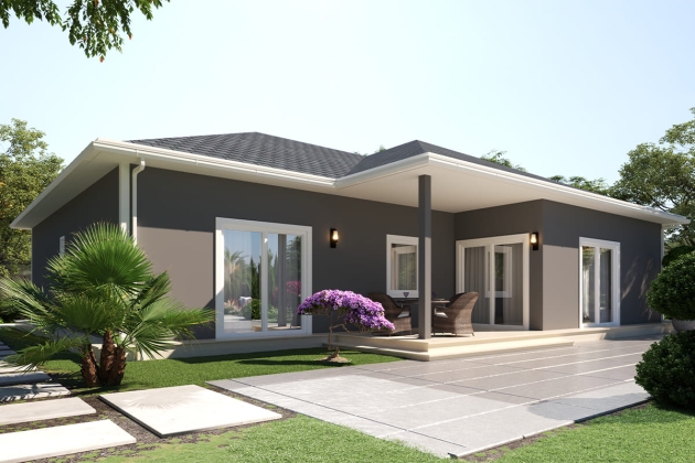 Premium çelik ev modeli Yücelik 162 m²