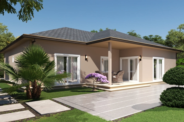 Güvenli çelik ev yapısı Yücelik 162 m²