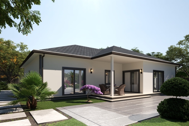 İleri teknoloji çelik ev Yücelik 162 m²