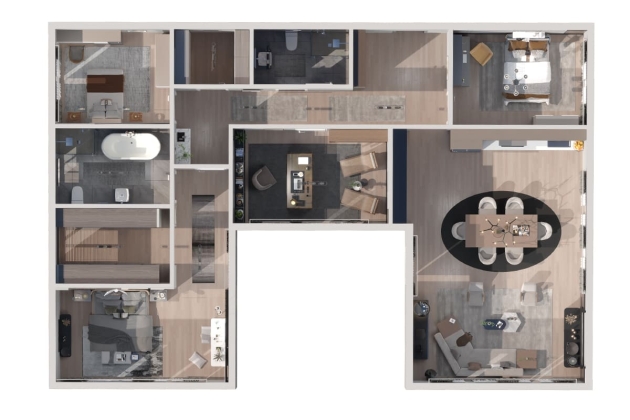 Modern çelik ev Efsane 157 m²