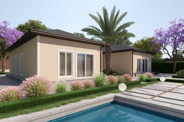 Lüks detaylı çelik ev Efsane 157 m²