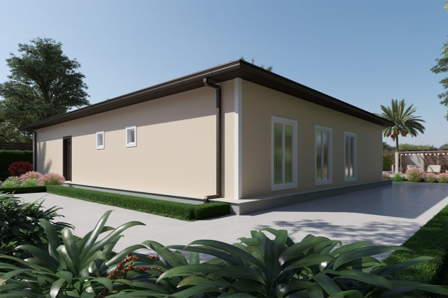 Efsane 157 m² modern çelik ev