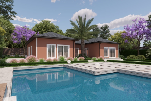 New generation steel house model Legend 157 m²