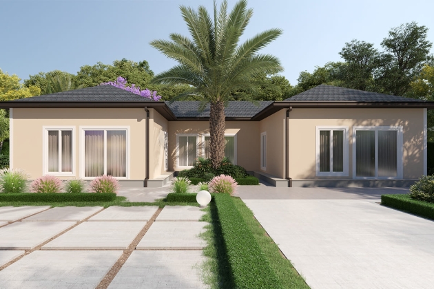 Prefabricated steel house model Legend 157 m²