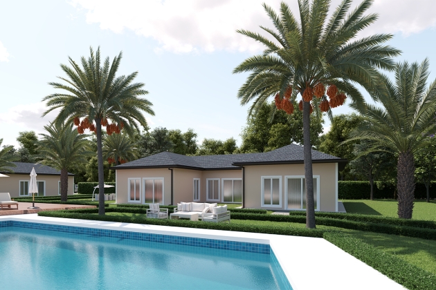 Luxury steel house project Legend 157 m²