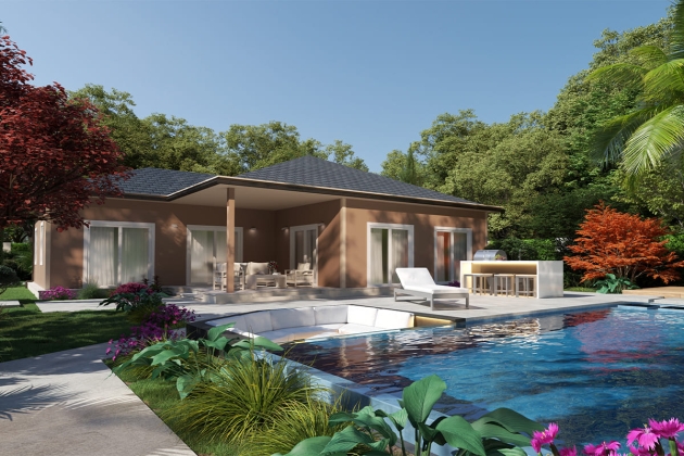 Earthquake resistant steel house Masterpiece 146 m²