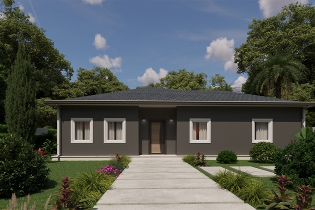 Luxury detailed steel house Masterpiece 146 m²