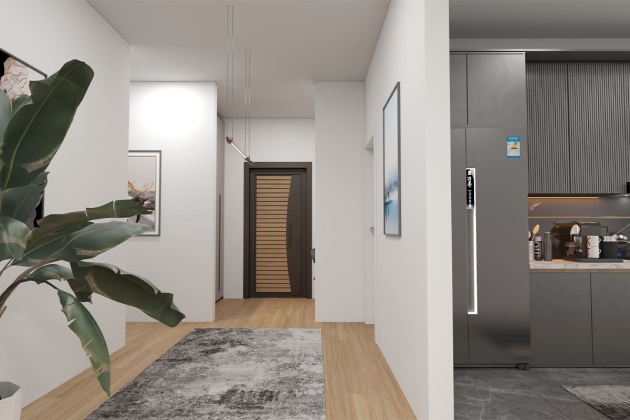 Ferah ve kullanışlı çelik ev Şaheser