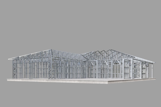 Modern steel house Summit 240 m²