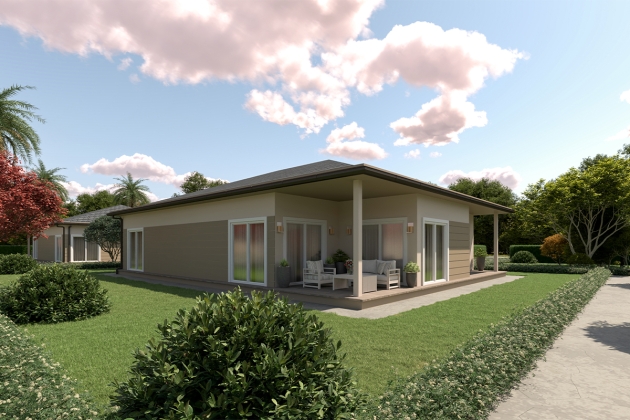 Prefabricated steel house model Summit 240 m²