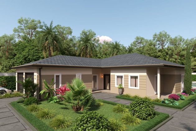 Premium steel house model Summit 240 m²