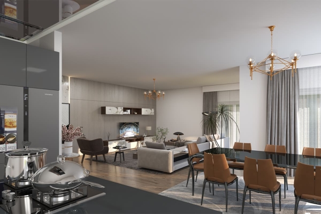 Minimalist çelik ev modeli Zirve 240 m²