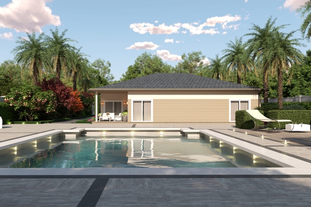 Enerji verimli çelik ev Zirve 240 m²