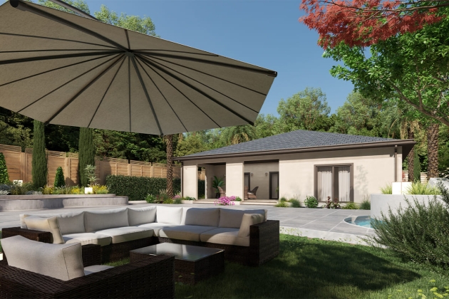 Steel house design Fortress 180 m²