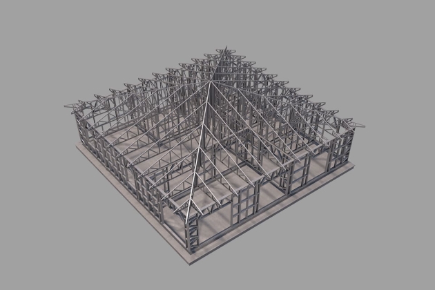 Modern çelik ev Kale 180 m²