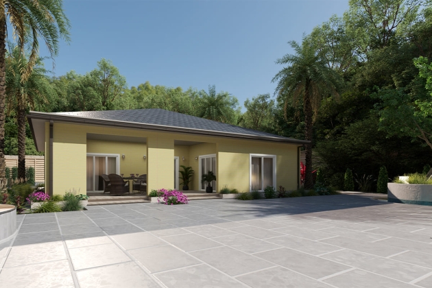 Ferah ve kullanışlı çelik ev Kale 180 m²