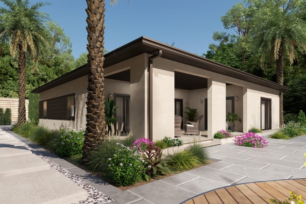 Lüks çelik ev projesi Kale 180 m²