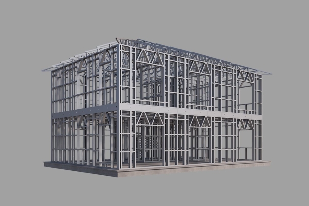 Modern steel house Decree 187 m²