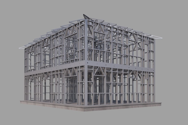 Şık ve dayanıklı çelik ev Ferman 187 m²