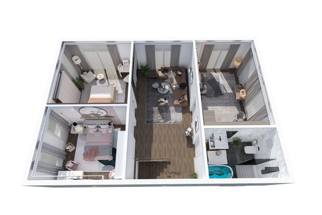 Modern çelik ev Ferman 187 m²