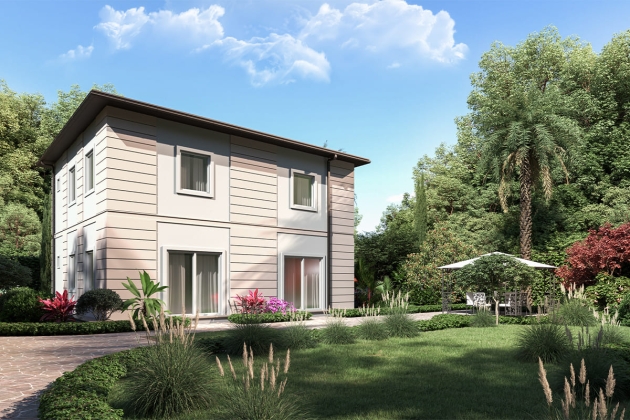 Plano de la casa Crown 148 m²