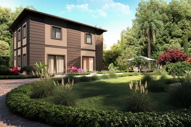 Premium steel house model Crown 148 m²