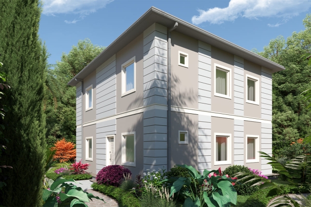 Long-lasting steel house Crown 148 m²