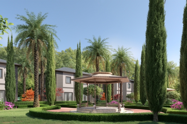 Proyecto de casa de lujo de acero Crown 148 m²