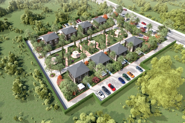 Prefabricated steel house model Crown 148 m²