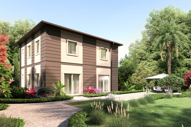 Estetik ve sağlam çelik ev Taç 148 m²