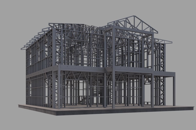 Modern steel house Feast 222 m² 