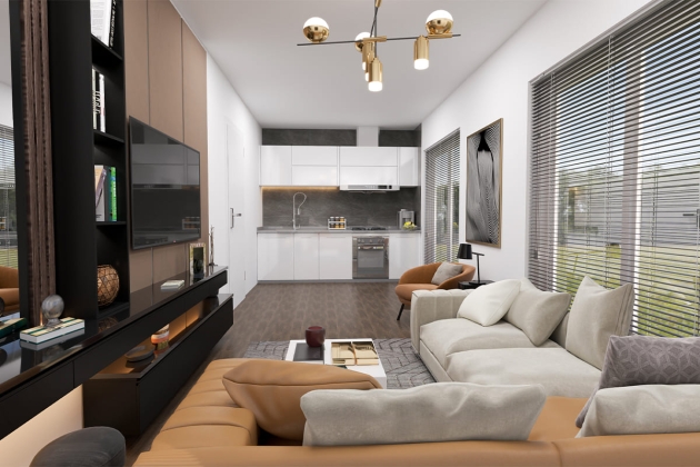 İleri teknoloji çelik ev Şölen 222 m²