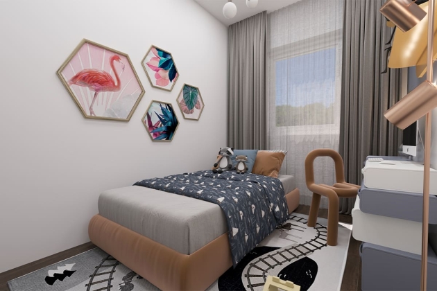 Mimarisiyle öne çıkan ev Şölen 222 m²