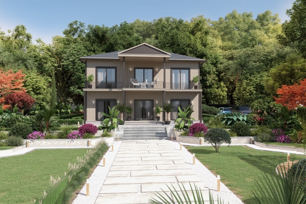 Çelik evde modern yaşam Şölen 222 m²