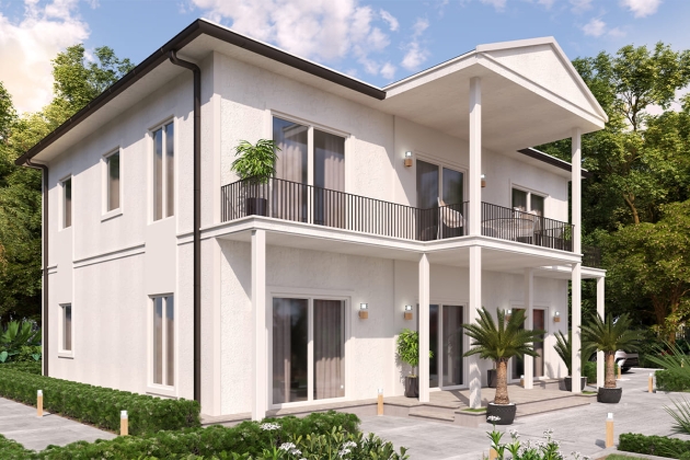 Sürdürülebilir çelik ev Şölen 222 m²