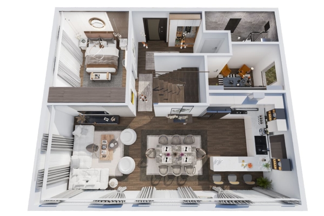 Şık ve dayanıklı çelik ev Şölen 222 m²