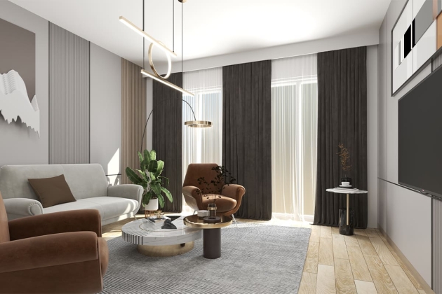 Doğaya uyumlu çelik ev Hükümdar 200 m²