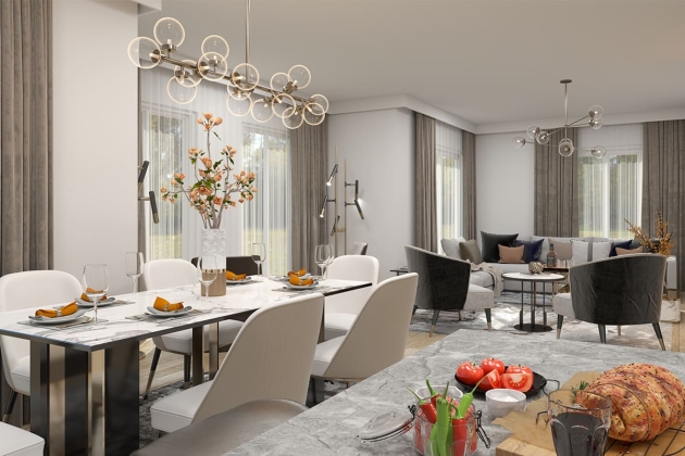 Çelik ev tasarımı Hükümdar 200 m²