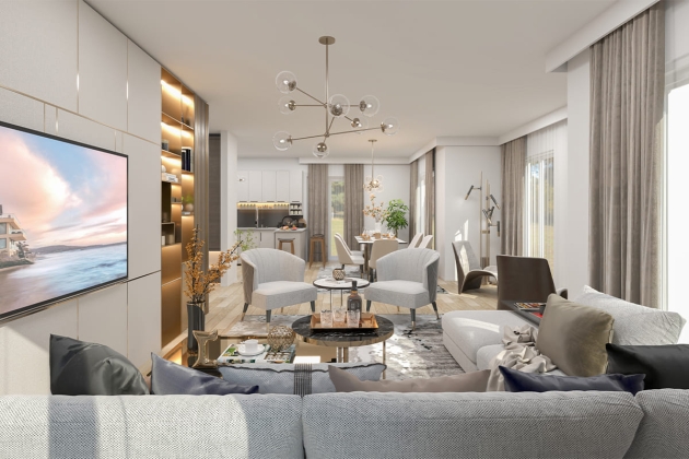 Uzun ömürlü çelik ev Hükümdar 200 m²