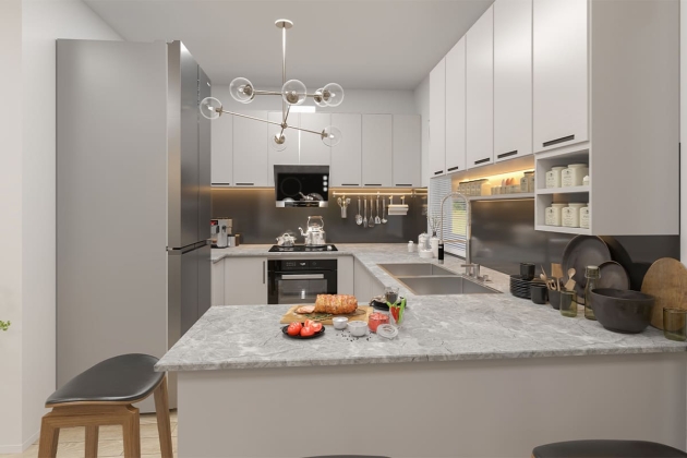 Mimarisiyle öne çıkan ev Hükümdar 200 m²