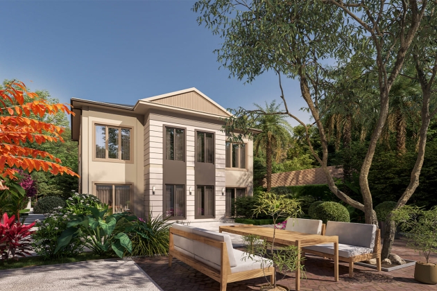 New generation steel house model Sovereign 200 m²