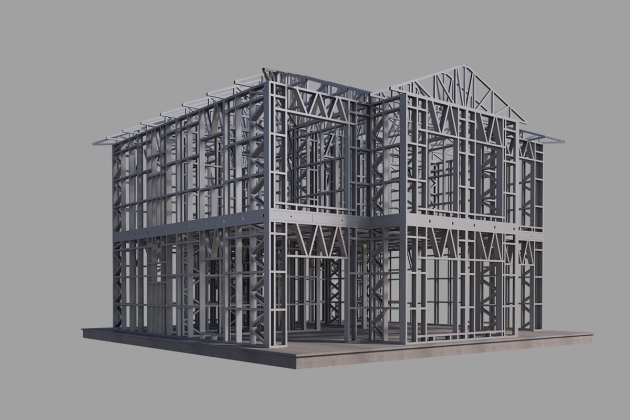 Modern steel house Sovereign 200 m²