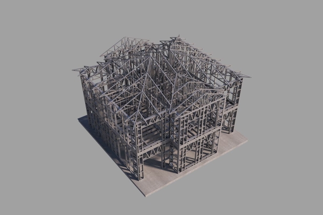 Luxury steel house project Sovereign 200 m²