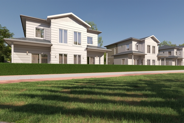 Prefabricated steel house model Triumph 192 m²