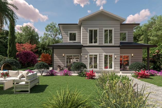 High quality steel house Triumph 192 m²