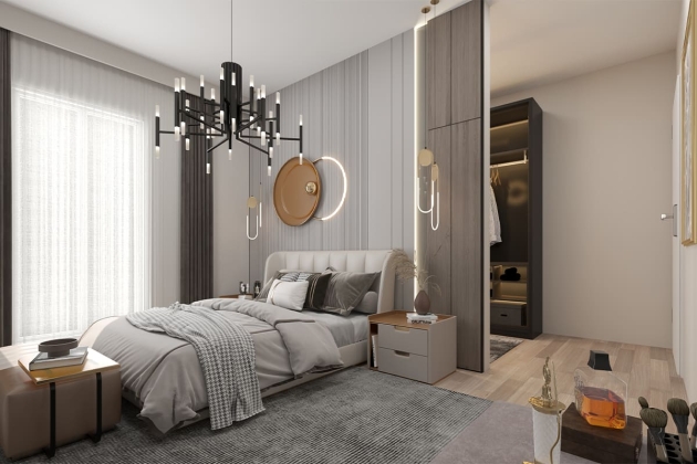 Mimarisiyle öne çıkan ev Zafer 192 m²